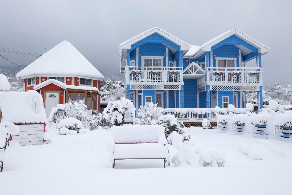 Polaris Tourist Pension คยองจู ภายนอก รูปภาพ