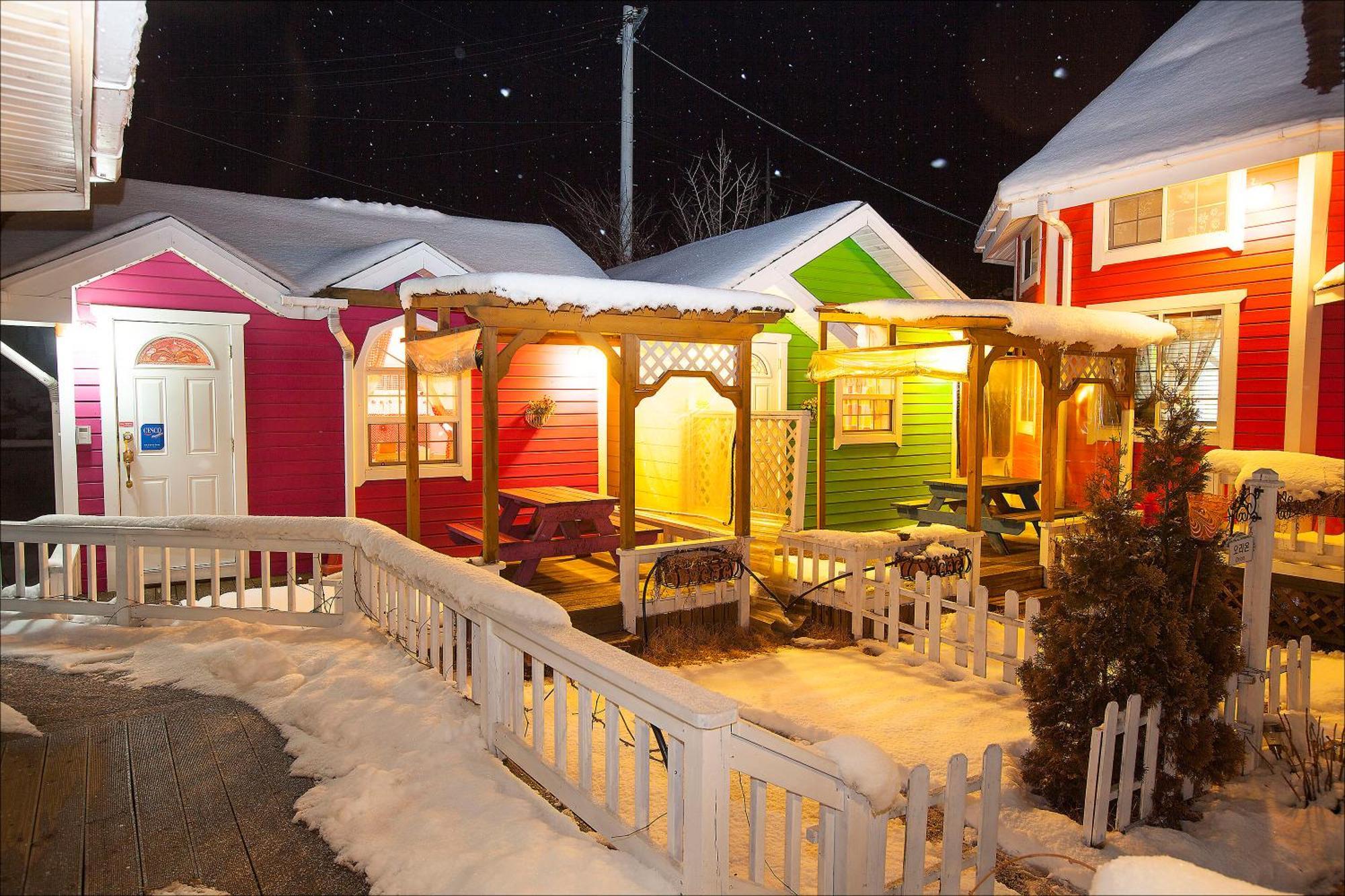 Polaris Tourist Pension คยองจู ภายนอก รูปภาพ