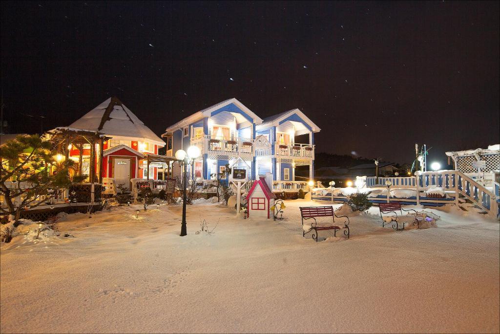 Polaris Tourist Pension คยองจู ภายนอก รูปภาพ