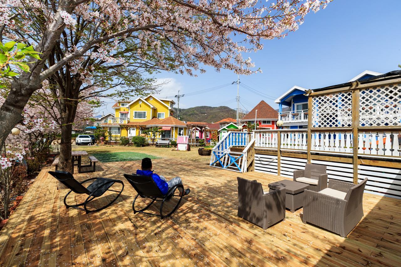 Polaris Tourist Pension คยองจู ภายนอก รูปภาพ