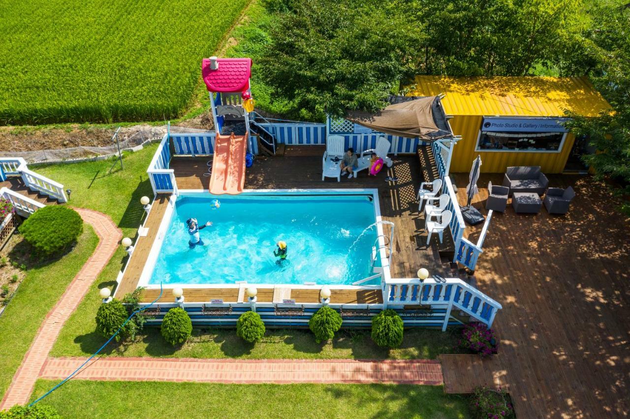 Polaris Tourist Pension คยองจู ภายนอก รูปภาพ